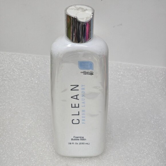 Clean Fresh Laundry Foaming Bubble Bath 7.8 Fl Oz - Picture 1 of 2